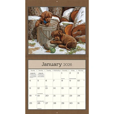 Puppy 2026 Wall Calendar - Online Exclusive