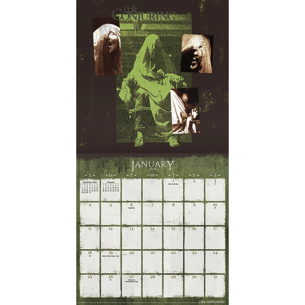 Horror Collection 2026 Mini Calendar