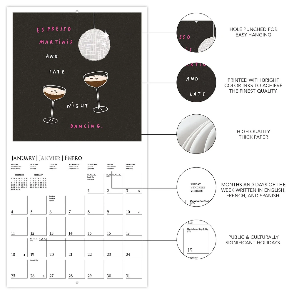 Simple Joys 2026 Wall Calendar - Online Exclusive