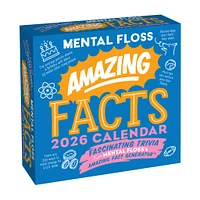 Amazing Facts From Mental Floss 2026 Box Calendar
