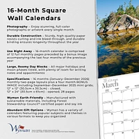 Nova Scotia 2026 Wall Calendar