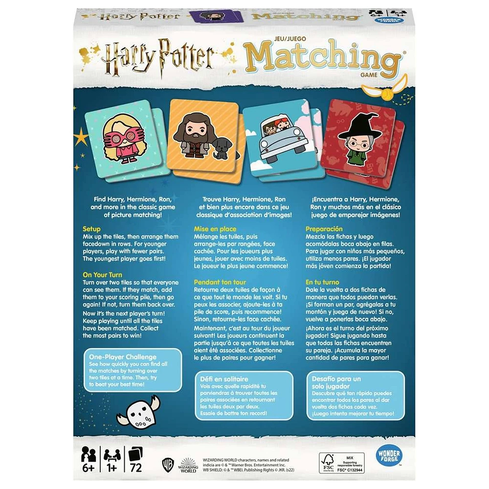 Harry Potter Matching Game