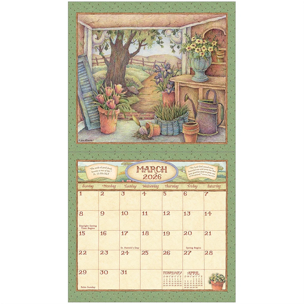 Faithful Moments 2026 Deluxe Wall Calendar - Online Exclusive