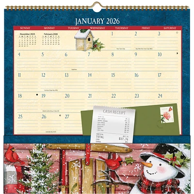 Heart And Home Note Nook 2026 Wall Calendar