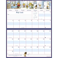 Motherword Magnetic Fridge English 2026 Wall Calendar