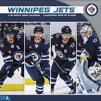 NHL Winnipeg Jets Bilingual 2026 Wall Calendar