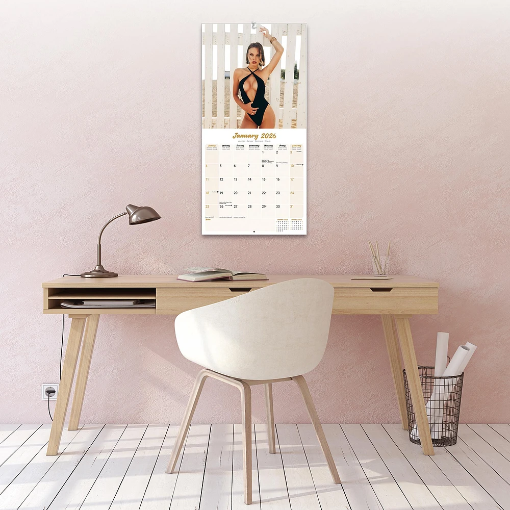 Girls 2026 Wall Calendar