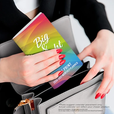 Big And Bright Large Print 2026 2 Yr Pocket Planner Calendar - Online Exclusive