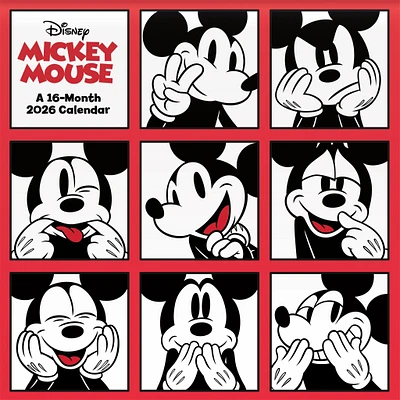 Mickey Mouse 2026 Wall Calendar