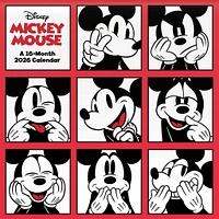 Mickey Mouse 2026 Wall Calendar