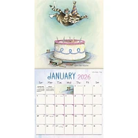 Cats Gary Patterson Exclusive with Print 2026 Deluxe Wall Calendar