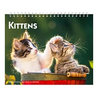 Kittens 2026 Double View Easel Calendar
