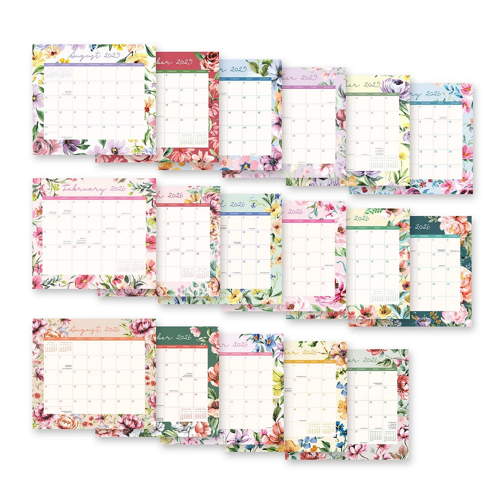 Bella Flora 2026 Exclusive Mini Magnetic Pad Calendar