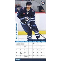 NHL Winnipeg Jets Bilingual 2026 Wall Calendar