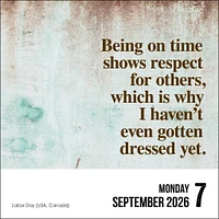 Unspirational 2026 Box Calendar - Online Exclusive
