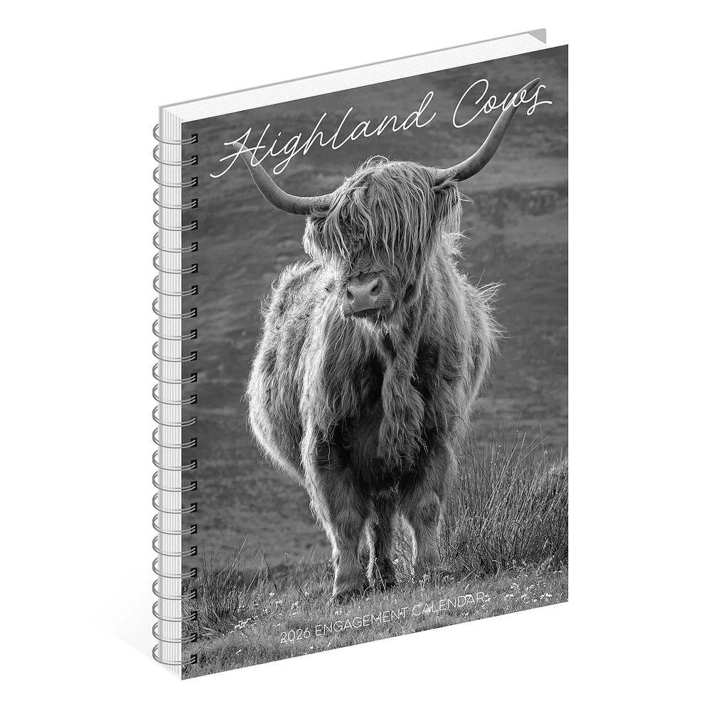 Highland Cows 2026 Engagement Calendar