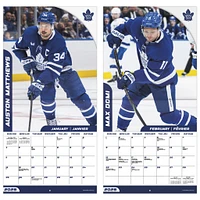 NHL Toronto Maple Leafs Bilingual 2026 Wall Calendar