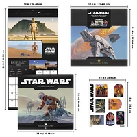 Star Wars Collectors Edition 2026 Wall Calendar