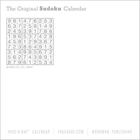 Sudoku 2026 Box Calendar
