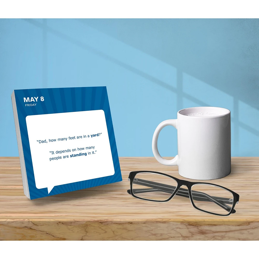 Dad Jokes 2026 Box Calendar