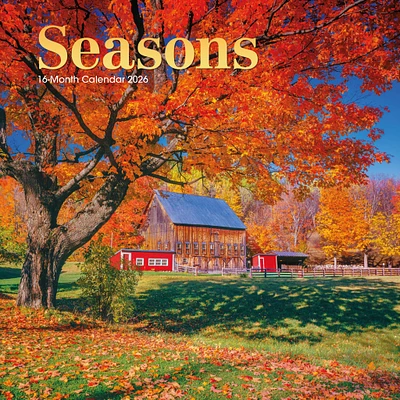Seasons 2026 Wall Calendar