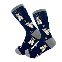 Happy Tails Socks - Schnauzer Full Body Socks - FINAL SALE