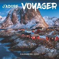 J'Adore Voyager Mini 2025 Calendar (French)