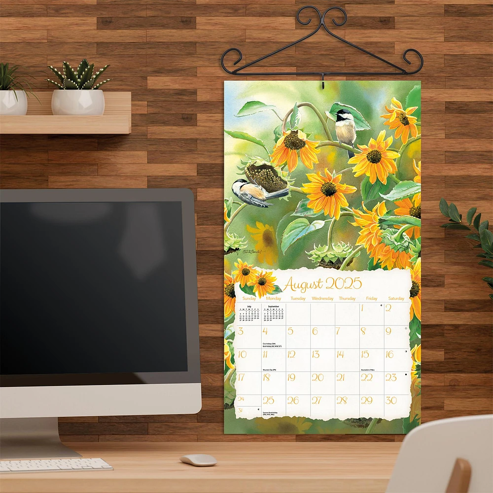 Songbirds Wall 2025 Calendar