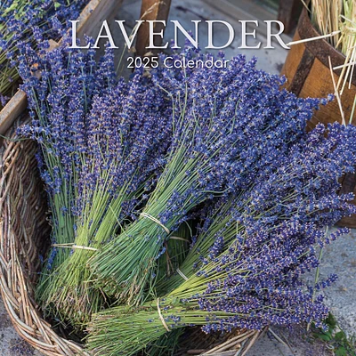 Lavender Wall 2025 Calendar