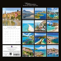 Mediterranean 2026 Wall Calendar