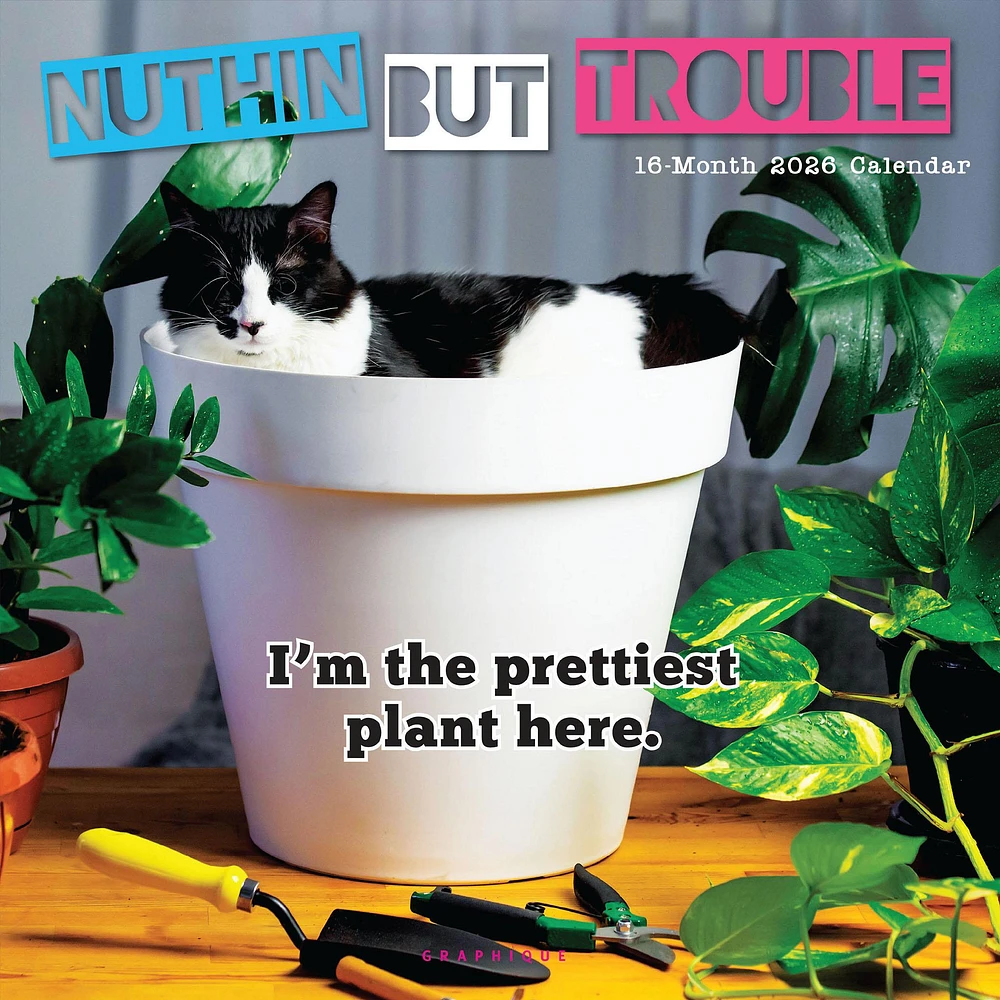 Nuthin' But Trouble 2026 Wall Calendar - Online Exclusive