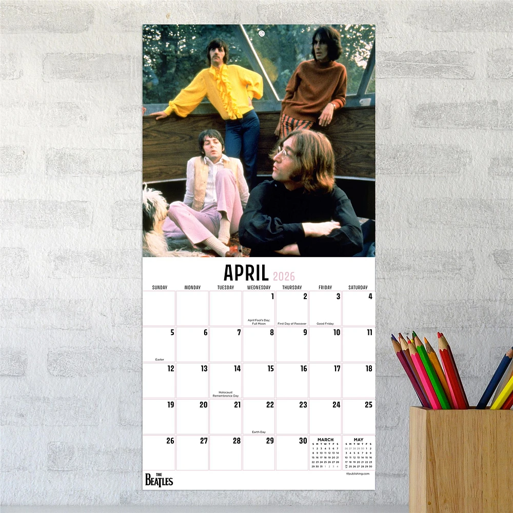 Beatles 2026 Mini Calendar
