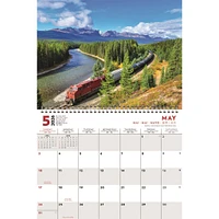 Canadian Rockies Multi Language 2026 Wall Calendar