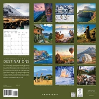 Unforgettable Destinations 2026 Wall Calendar - Online Exclusive