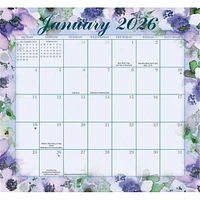 Floral Jumbo Magic Grip 2025-2026 Wall Calendar
