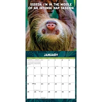 Sloth Mode 2026 Wall Calendar - Online Exclusive
