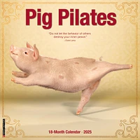 Pig Pilates Wall 2025 Calendar