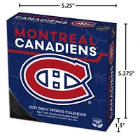 NHL Montreal Canadiens Box 2025 Calendar