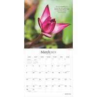 Mindful Living Wall 2025 Calendar