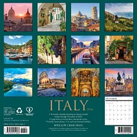 Italy 2026 Wall Calendar - Online Exclusive
