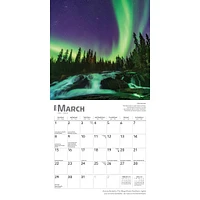 Aurora Borealis - Magnificent Northern Lights Bilingual 2026 Mini Calendar