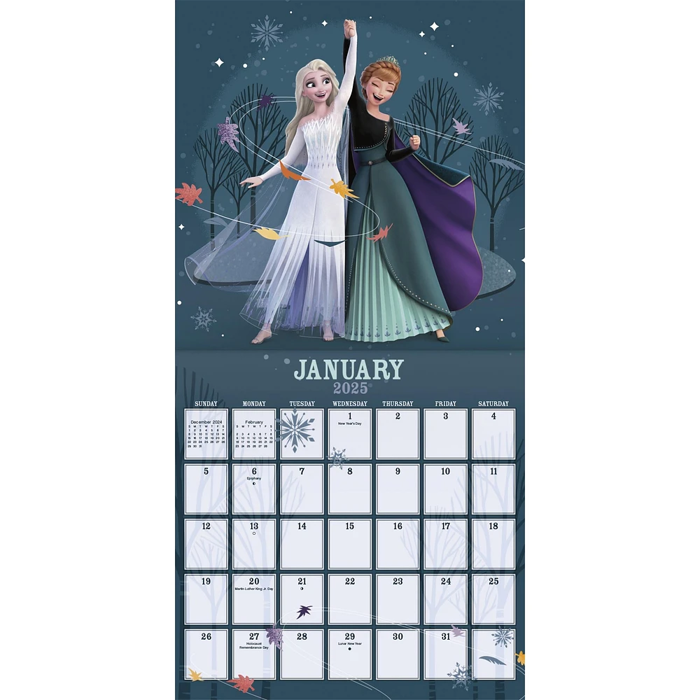 Frozen Mini 2025 Calendar