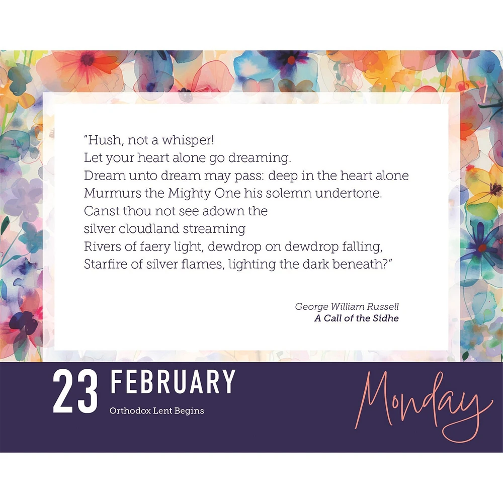 Prayer For Every Day 2026 Box Calendar