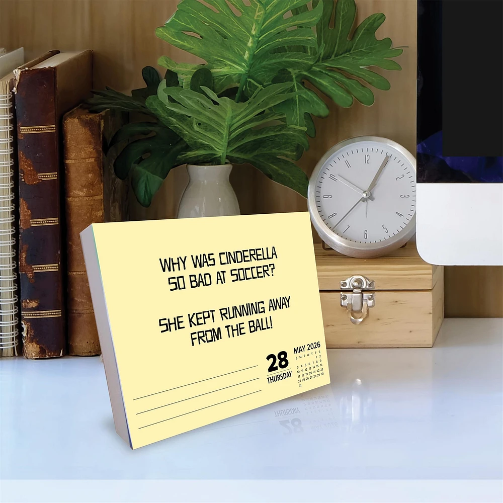 Bad Dad Jokes 2026 Box Calendar