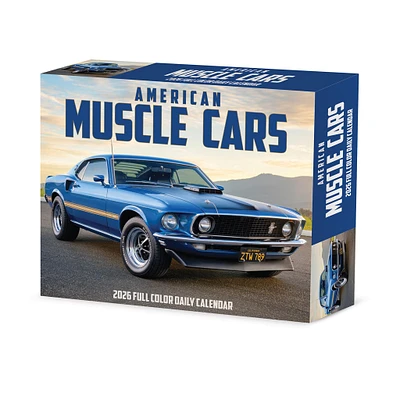 American Muscle Cars 2026 Box Calendar