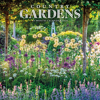 Country Gardens 2026 Wall Calendar