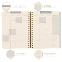 Farmhouse Floral 2025-2026 Engagement Calendar