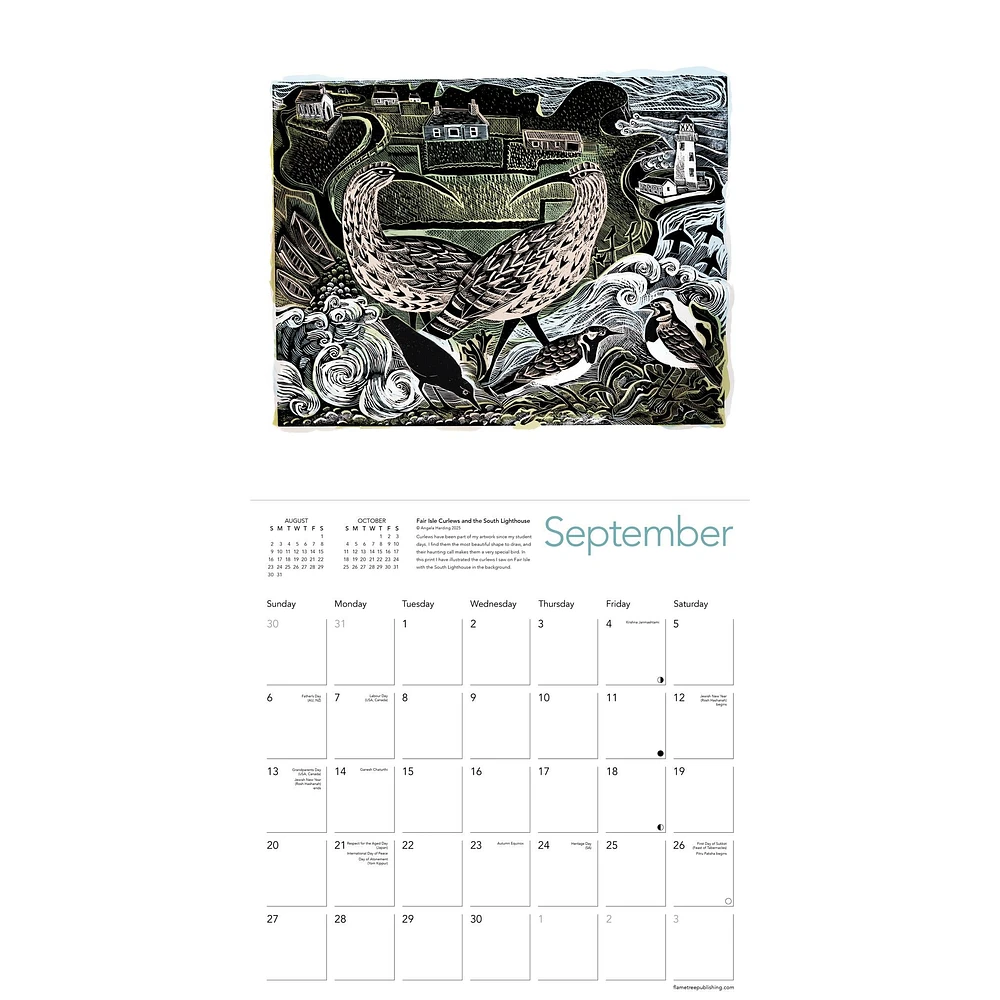 Angela Harding 2026 Wall Calendar - Online Exclusive