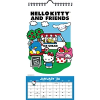 Hello Kitty and Friends 2026 Mini Poster Calendar