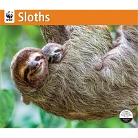 Sloths World Wildlife Fund Wall 2025 Calendar